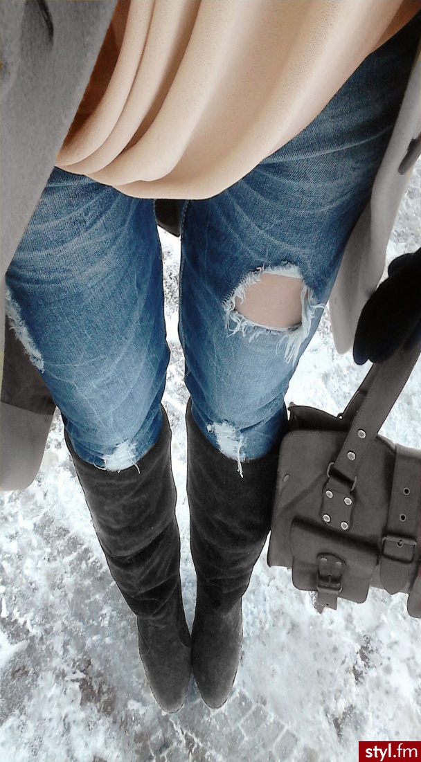 Jeansy Spodnie Moda