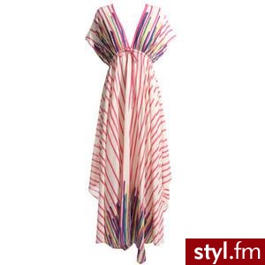 Monsoon Accessorize - Butterfly Maxi Dress - Polyvore. Pobrano ze strony: http://www.polyvore.com/monsoon_accessorize_butterfly_maxi_dress/thing?id=14964301 - Pozostałe Ciuchy Moda
