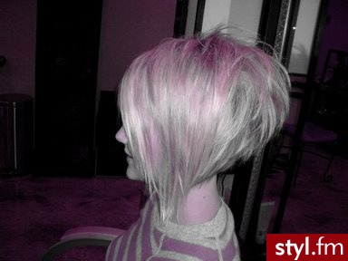 Blond Rozpuszczone Proste Na co dzień Krótkie Fryzury