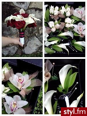 Bukiety ślubne Ślub Moda