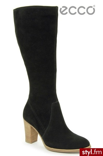 Ecco NORWICH 80 MM BLACK BASALT - Kozaki Buty Moda