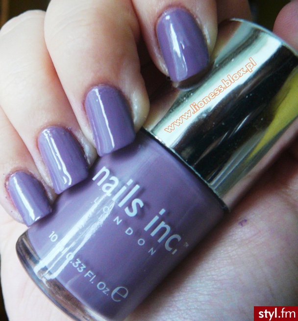 Więcej zdjęc znajdziecie w NOTCE NA BLOGU: http://lioness.blox.pl/2013/11/Nails-inc-Lowndes-Square.html - Kwadratowe Naturalne Paznokcie
