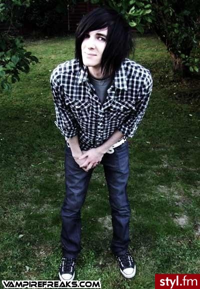 EMO Alternatywne Średnie Fryzury