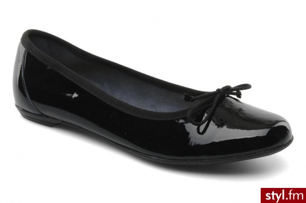 Valensi BALERINKI VEGA BY VALENSI (Czarny) - Balerinki Buty Moda