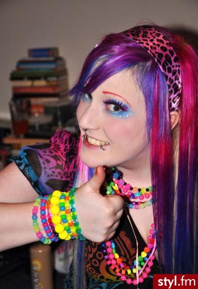 EMO Alternatywne Średnie Fryzury