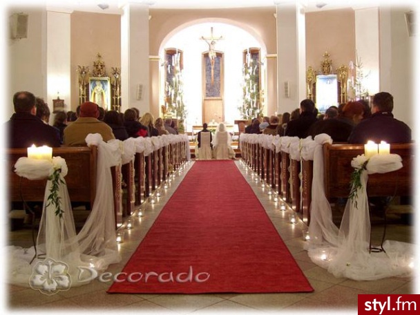 Dekoracje ślubne Ślub Moda