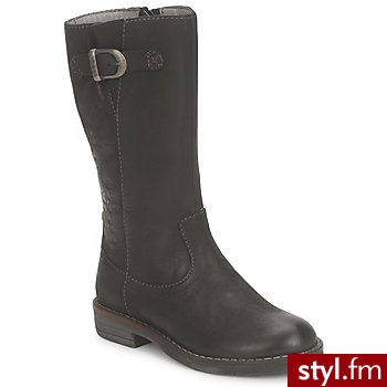 Noel Buty Dziecko  Flores Black - Kozaki Buty Moda