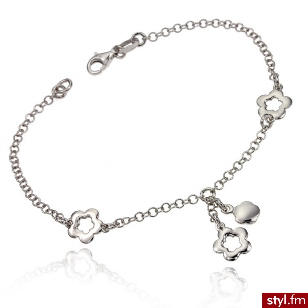 Dandelio Srebrna Bransoletka NCL-BRA-0113 - Bransoletki Biżuteria Moda