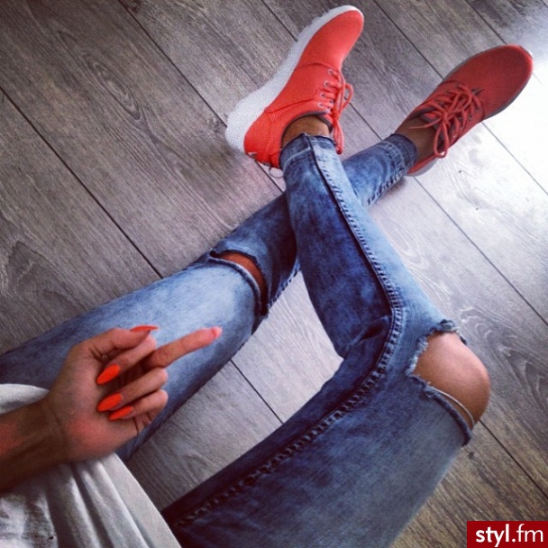 Jeansy Spodnie Moda