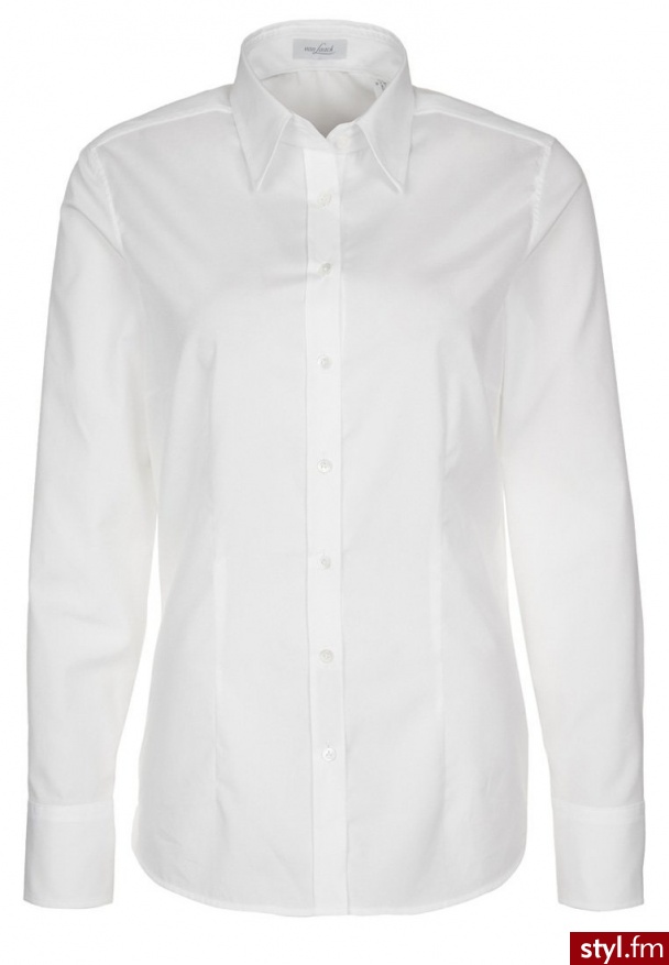 van Laack FAYA Koszula biały (Faya-NOS-130648) - Koszule Ciuchy Moda