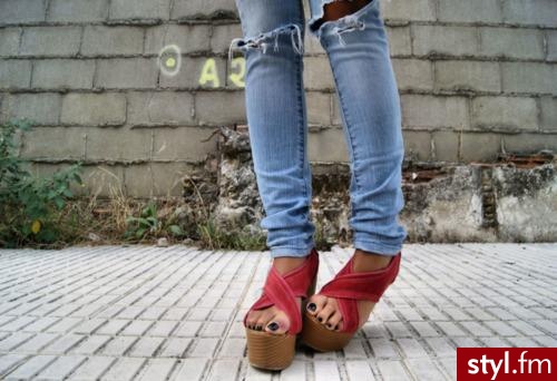 Sandały Buty Moda