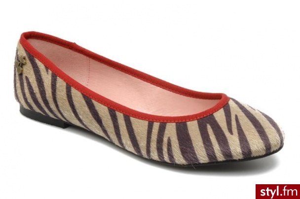 Le temps des cerises BALERINKI ELOY BY LE TEMPS DES CERISES (Multikolor) - Balerinki Buty Moda