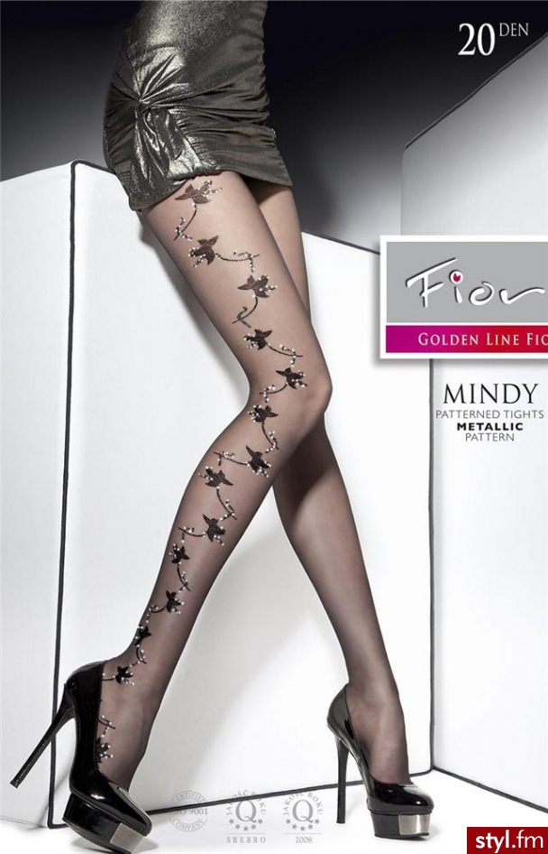 Fiore rajstopy Mindy 20 DEN (czarny) - Rajstopy Bielizna Moda
