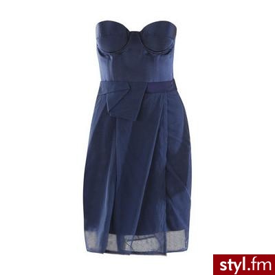 Richard nicoll dresses BLUE - Polyvore. Pobrano ze strony: http://www.polyvore.com/cgi/thing?id=22224262 - Pozostałe Ciuchy Moda