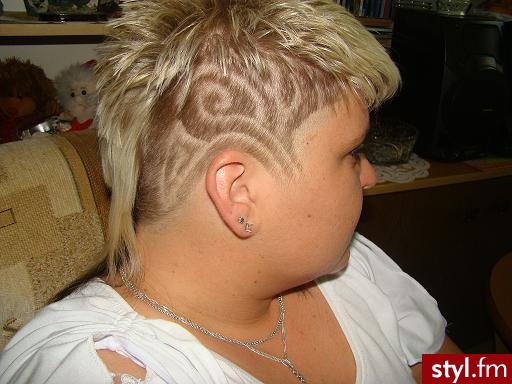 Punk Rock Alternatywne Średnie Fryzury