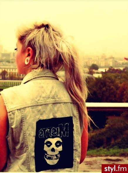 Blond Punk Rock Alternatywne Długie Fryzury