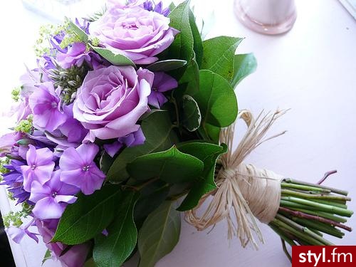 Bukiety ślubne Ślub Moda