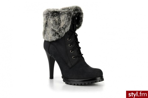 Eden PÓŁBUTY I BOTKI SHISHO BY EDEN (Czarny) - Botki Buty Moda
