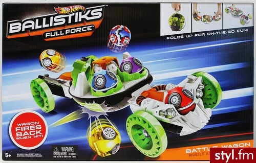 Mattel Hot Wheels Ballistiks Autokule Wóz Bojowy Y6742 - Dziecko