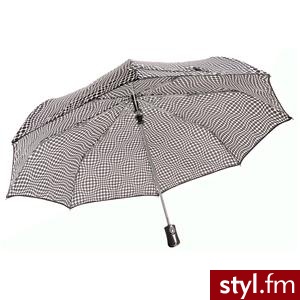 KULIK PARASOL CZARNO-BIAŁY (8417 05) - Parasole Dodatki Moda
