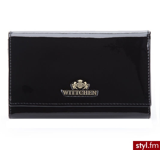WITTCHEN ŚREDNIA PORTMONETKA DAMSKA VERONA CZARNY (24-1-081-1) - Portfele i etui Dodatki Moda