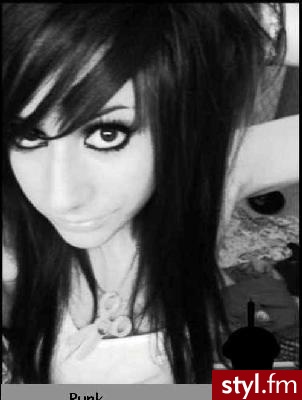 EMO Alternatywne Średnie Fryzury
