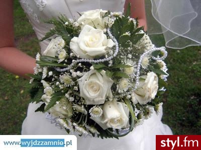 Bukiety ślubne Ślub Moda