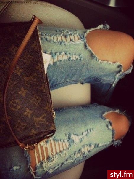 Jeansy Spodnie Moda