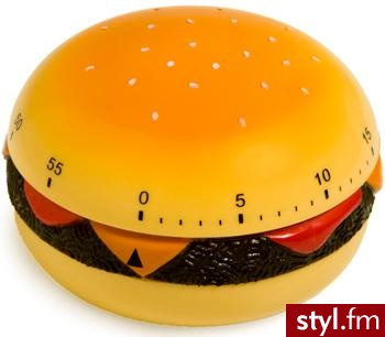 Minutnik w kształcie Hamburgera ; D - Misz-masz