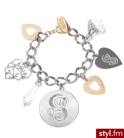 Nowa bransoletka z charmsami od firmy Guess do kupienia za 32 dolary :) - Pozostałe Dodatki Moda