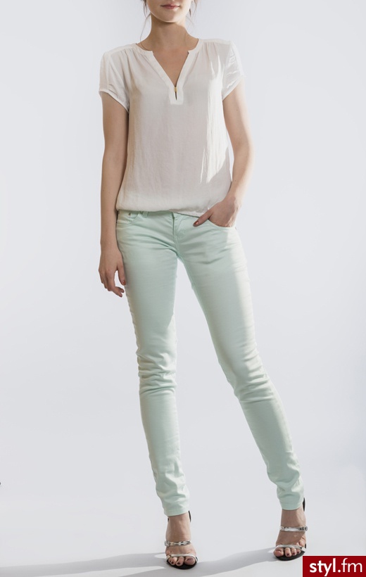 Jeansy Spodnie Moda