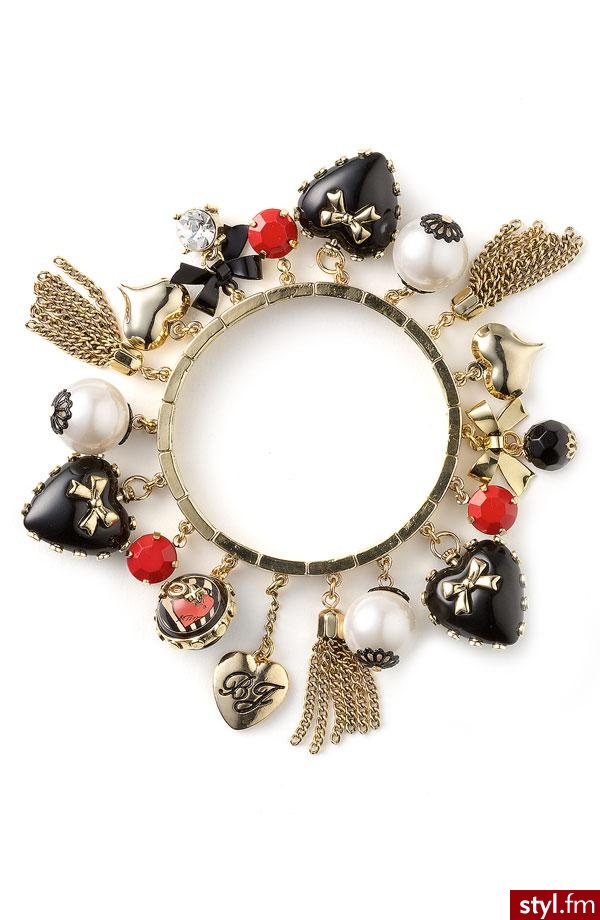 bransoletka. 75$ Betsey Johnson - Pozostałe Dodatki Moda