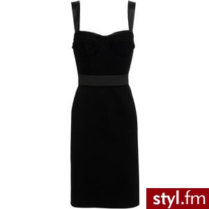 Dolce & Gabbana Knitted dress with bustier detail - Polyvore. Pobrano ze strony: http://www.polyvore.com/dolce_gabbana_knitted_dress_with/thing?id=21929851 - Pozostałe Ciuchy Moda
