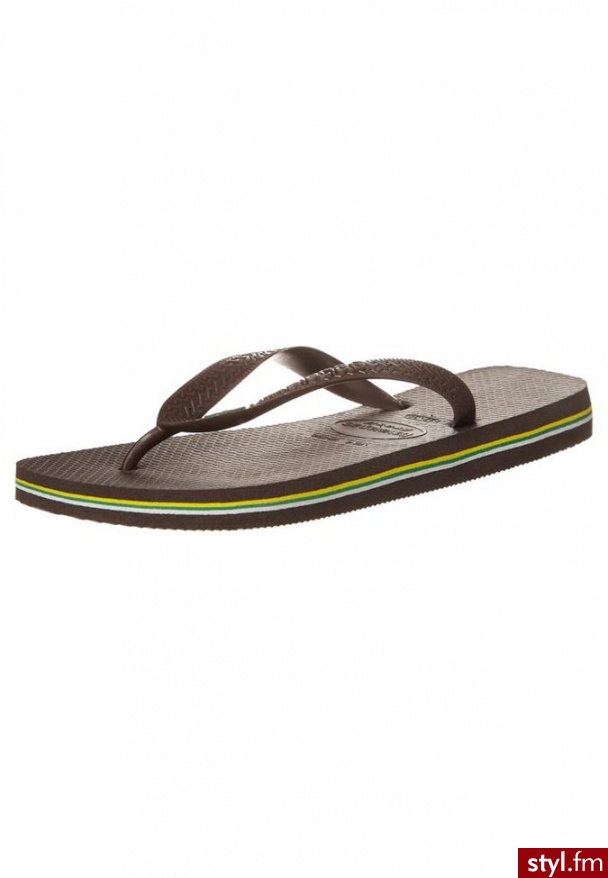 Havaianas Japonki kąpielowe brązowy - Klapki Buty Moda