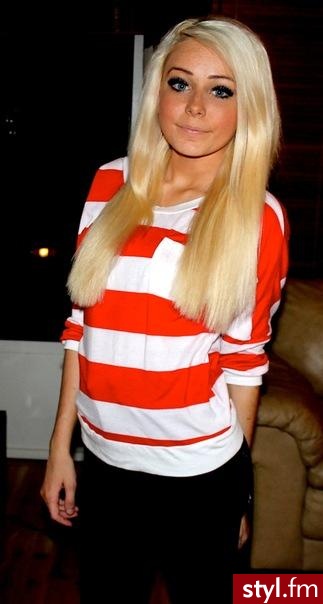 Blond Rozpuszczone Proste Na co dzień Długie Fryzury