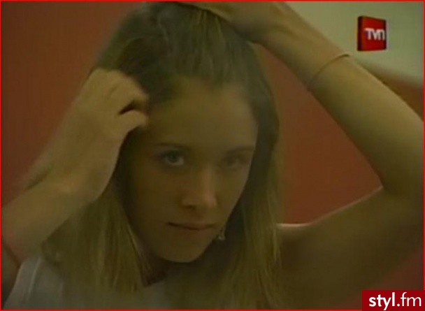 Carla Jara - Irokez damski Proste Na co dzień Średnie Fryzury