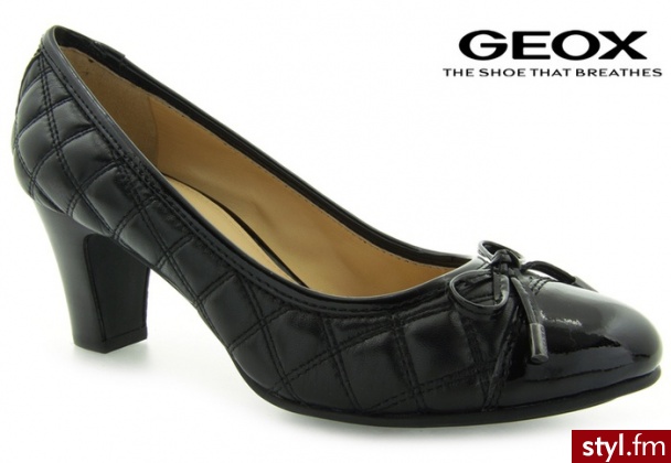 Geox CZÓŁENKA MINU NAPPA BLACK - Czółenka Buty Moda