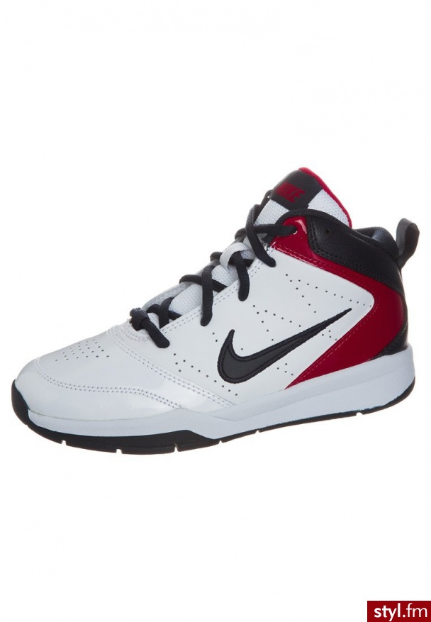 Nike Performance TEAM HUSTLE D 5 (PS) Obuwie do koszykówki biały Buty sportowe - Sportowe Buty Moda