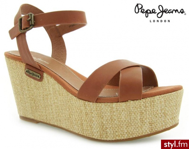 Pepe Jeans RICHMOND TOBACCO VEAL LEATHER - Koturny Buty Moda