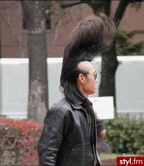 Punk Rock Alternatywne Średnie Fryzury
