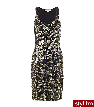 MICHAEL Michael Kors Paillette Dress - Wieczorowe Sukienki Moda