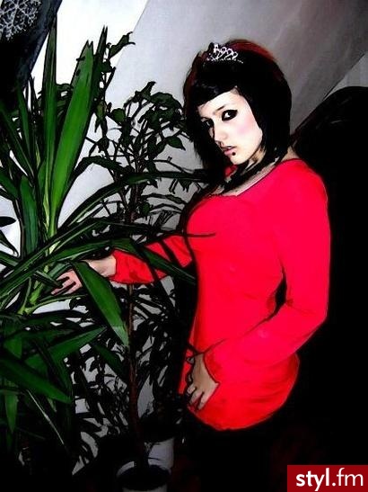 EMO Alternatywne Średnie Fryzury