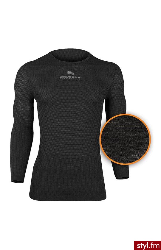 Brubeck Suono koszulka unisex LS10850 (biały) - Bluzki Ciuchy Moda