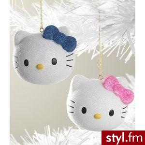 bąbki na choinke hello kitty :) - Misz-masz