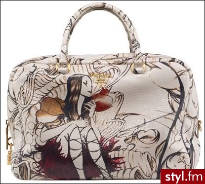 (\",). prada - Pozostałe Torebki Moda