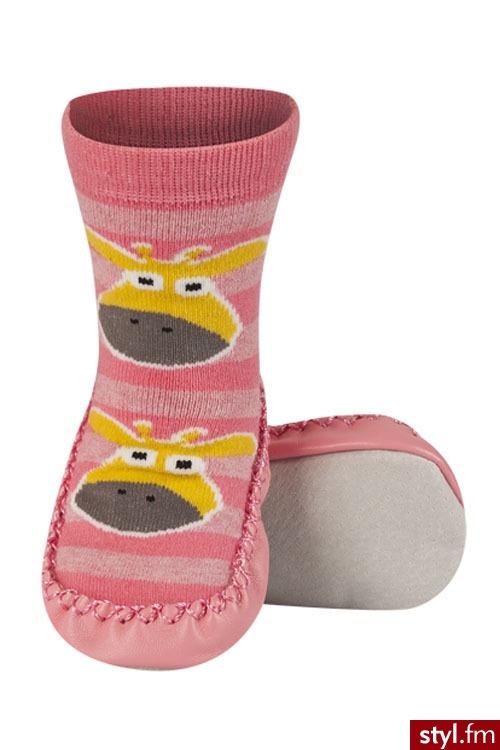 Soxo KAPCIE 0361 KAPCIE ZE SKÓRZANĄ PODESZWĄ - Pozostałe Buty Moda