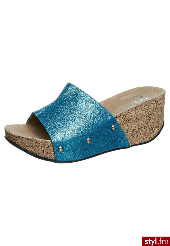 CASSIS CÔTE DAZUR KLAPKI NIEBIESKI (MADLINE) - Klapki Buty Moda