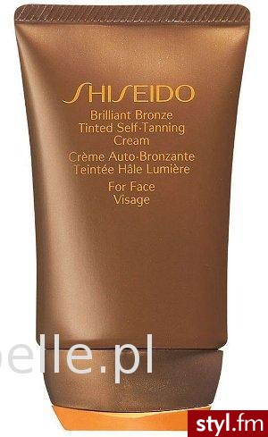 Shiseido Brilliant Bronze Tinted Self Tanning Cream for Face 50 ml - Emu Buty Moda