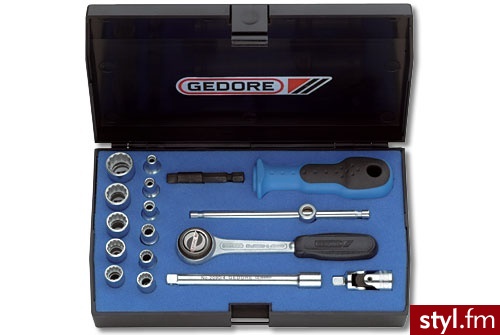 Gedore D 20 EMU-3 zestaw kluczy nasadowych 1/4 '' 1815652 - Emu Buty Moda