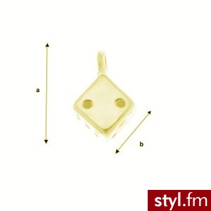 H-S-CHARM 2 pozłacane - Wisiorki Biżuteria Moda